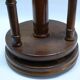Solid wood, upholstered piano stool - Germany, first half of the 20th century