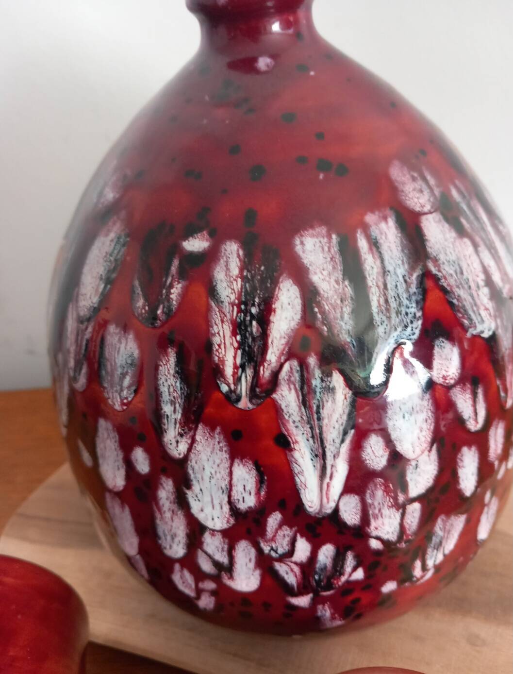 Collection Trio "Rouges de Vallauris" – Marius GIUGE – Design 1960