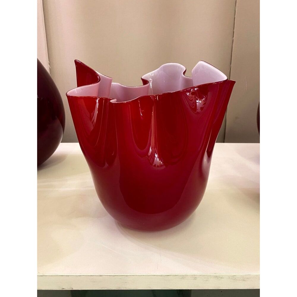 Murano glass vase