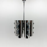 1960's italian chrom chandelier