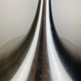 Scandinavian tulip suspension brushed steel space age