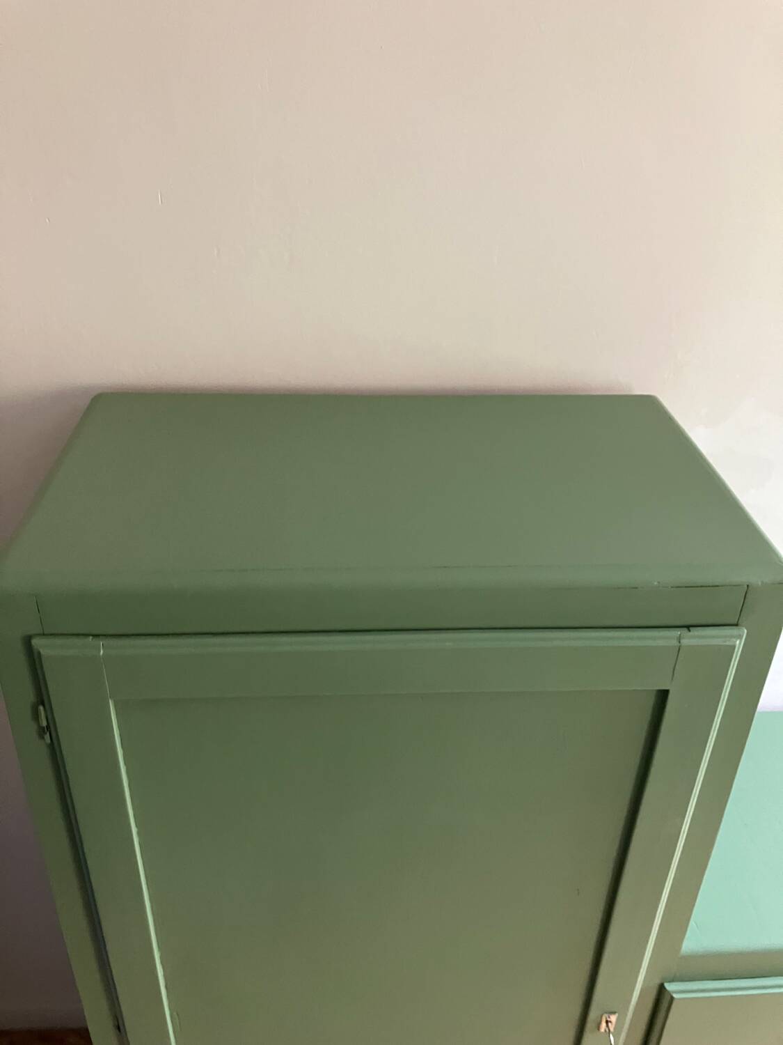 Asymmetrical art deco wardrobe