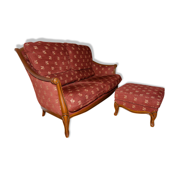 Canapé et son pouf