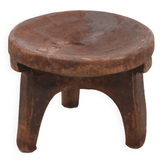 Antique African gogo stool from the Bantu tribe from Tanzania