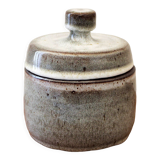 Covered pot in glazed stoneware Jeanne and Norbert Pierlot
