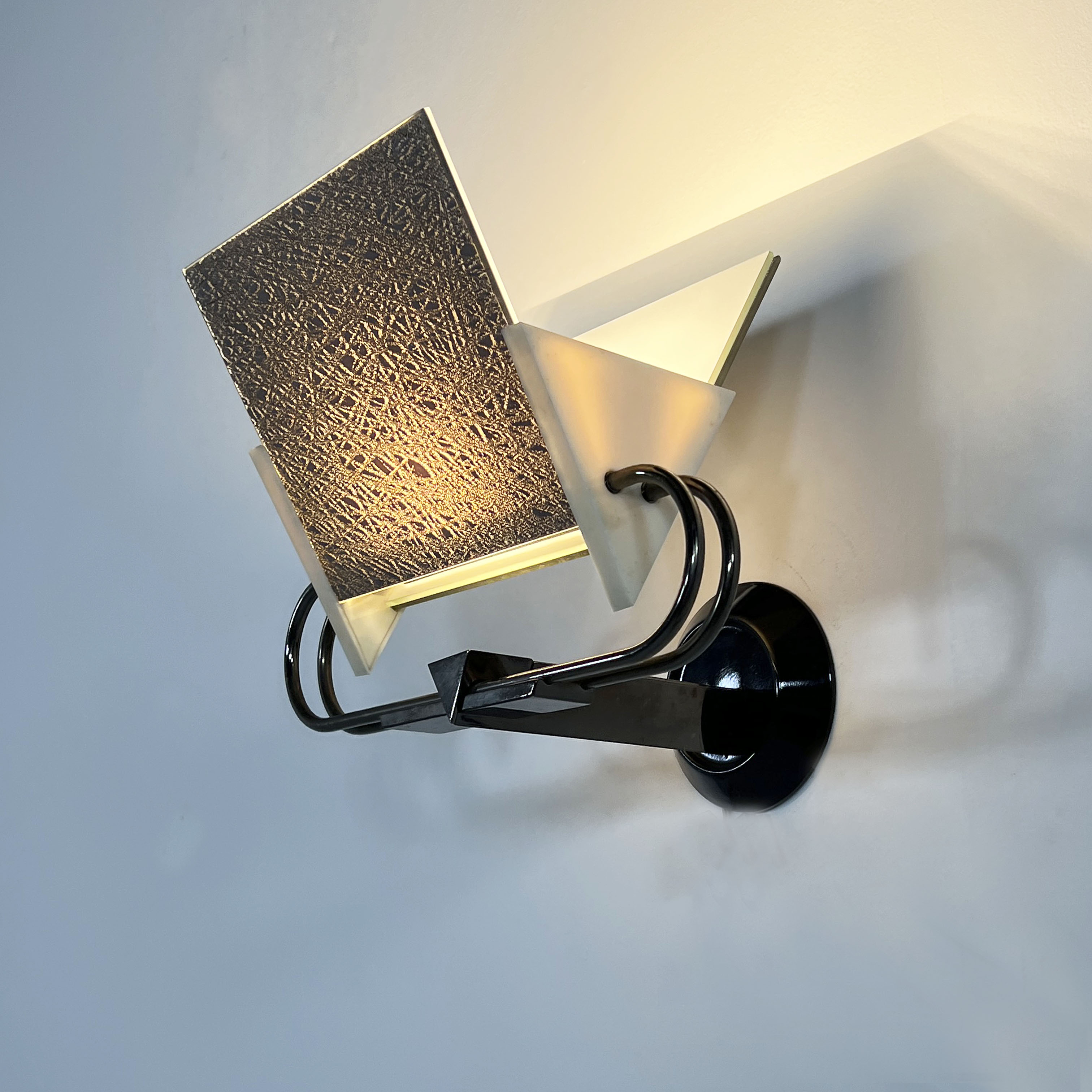 Wall lamp "Murana" by Perry King & Santiago Miranda for Arteluce, 1980