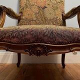 Fauteuil à la Reine, époque Régence, XVIIIème siècle