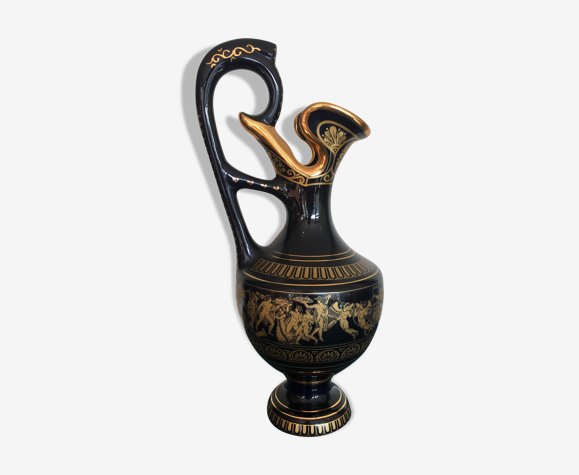 Handmade 24k gold decorative Greek vase | Selency
