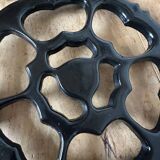 Enamelled cast iron trivet