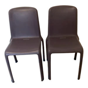 Paire de 2 chaises pedrali