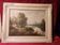 Old painting Oil on canvas Animated lake landscape signed Henry