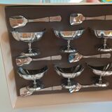Tasting service Jean Couzon goldsmith in its original box