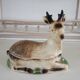 Antique Ceramic Zoomorphic Deer Terrine