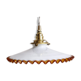 Opaline hanging lamp