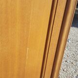 Scandinavian vintage cabinet sliding doors