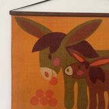 Screen printing on Danish woven jute