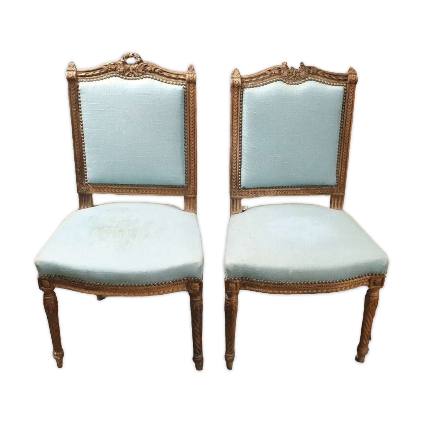 2 Louis xvi chairs