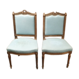 2 chaises louis xvi