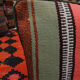 Handmade Kilim Pink Blue Cushion Cover- 42x42cm