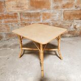 Rattan coffee table