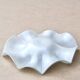 Empty pocket cup in pearly glass signed Pierre Cardin, 1970s