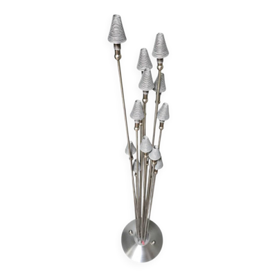Rare lampadaire Harco Loor des années 1980