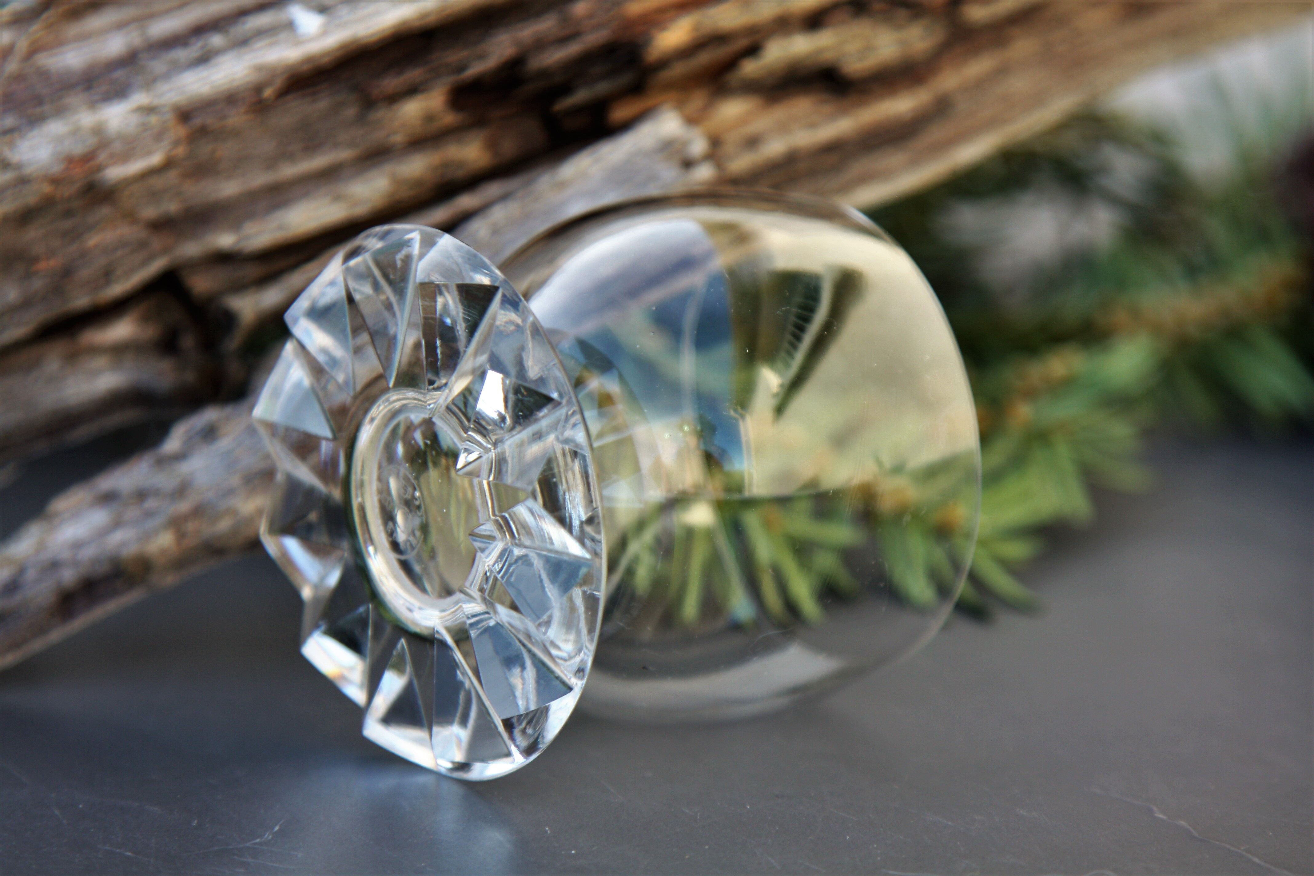 Baccarat crystal port glass