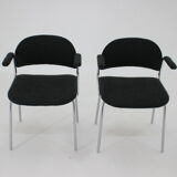 1970s Tubular Design Armchairs, Czechoslovakia