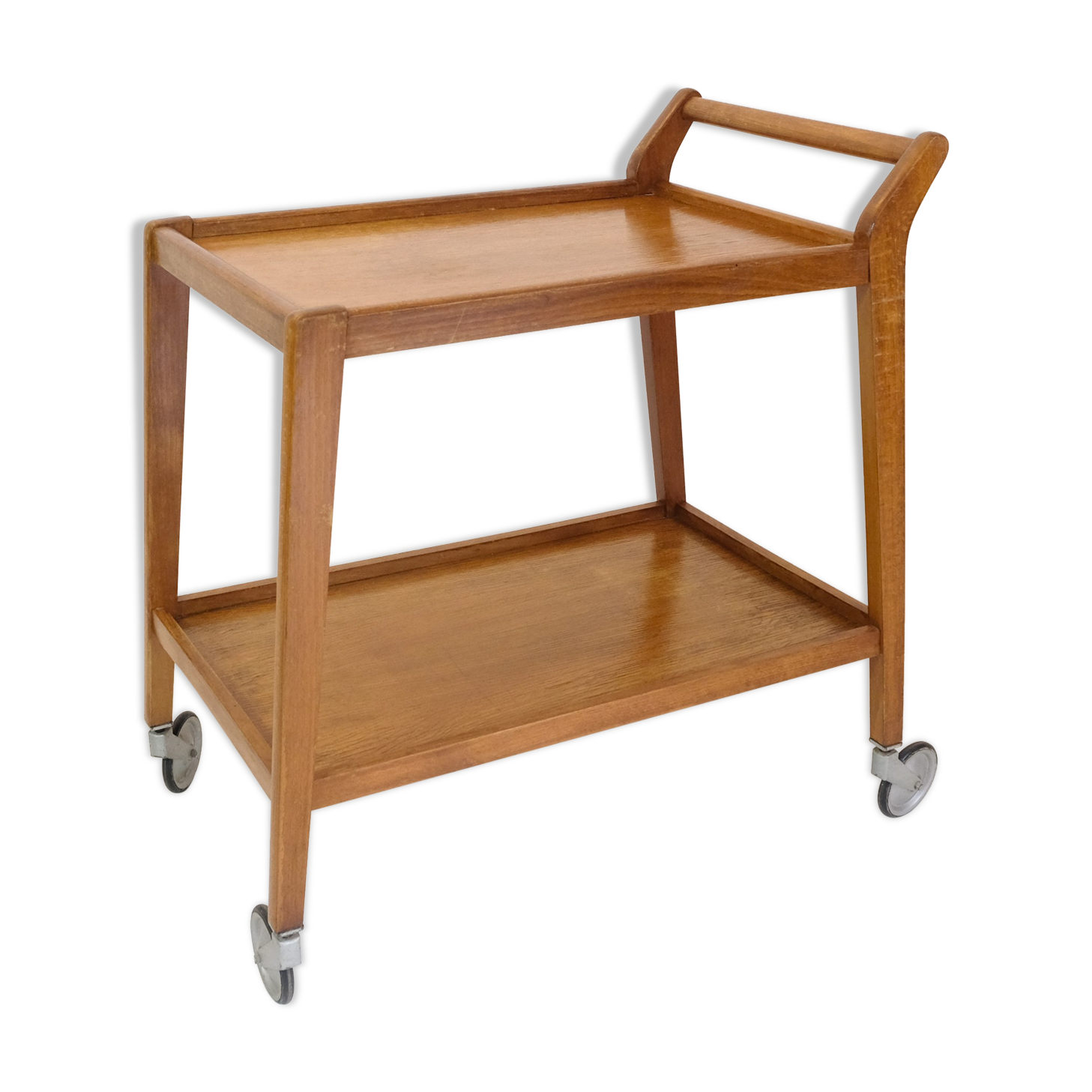 Light wood service from the 50s.