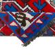 Handmade antique oriental red runner rug 80 cm x 402 cm