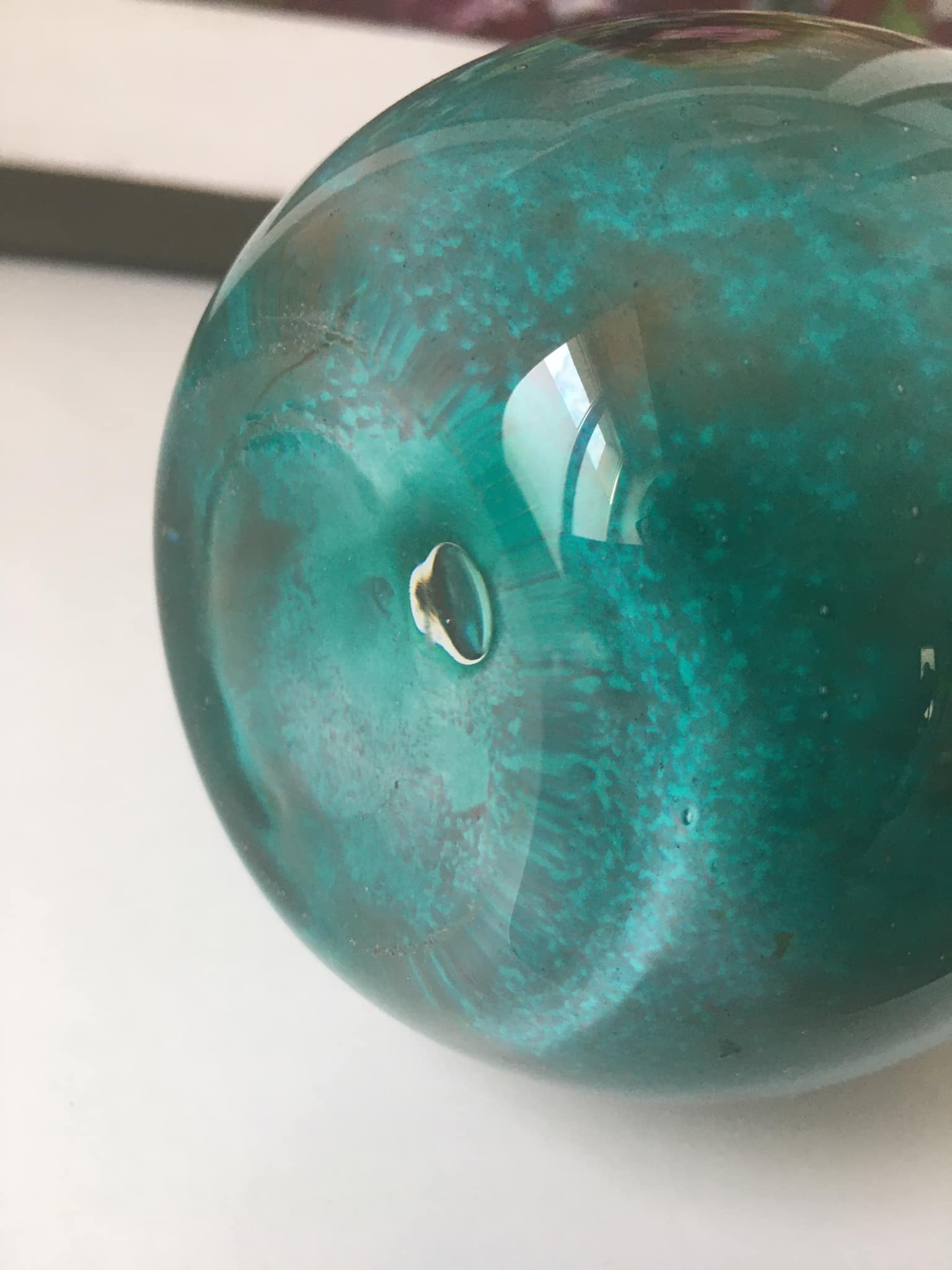 Blown glass soliflora. Very nice color gradient.