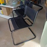 Pair of Bauhaus Thonet S33 chairs