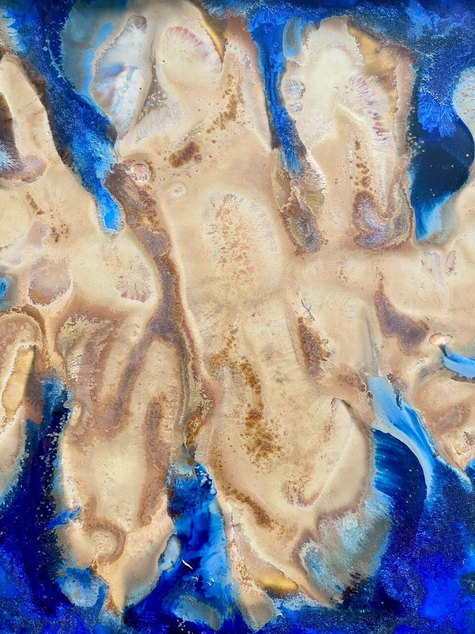 Plateau Art Deco Manufacture Française Méténier circa 1930