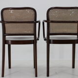1920s Josef Hoffmann Bentwood Chairs, No. 811 for Thonet,Czechoslovakia