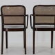 1920s Josef Hoffmann Bentwood Chairs, No. 811 for Thonet,Czechoslovakia