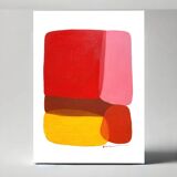 Peinture acrylique abstraite originale