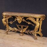 20th century gilded Italian console