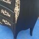 Commode style L XV black