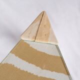 Set of nested tables upholstered, Pierre Frey, 1970s