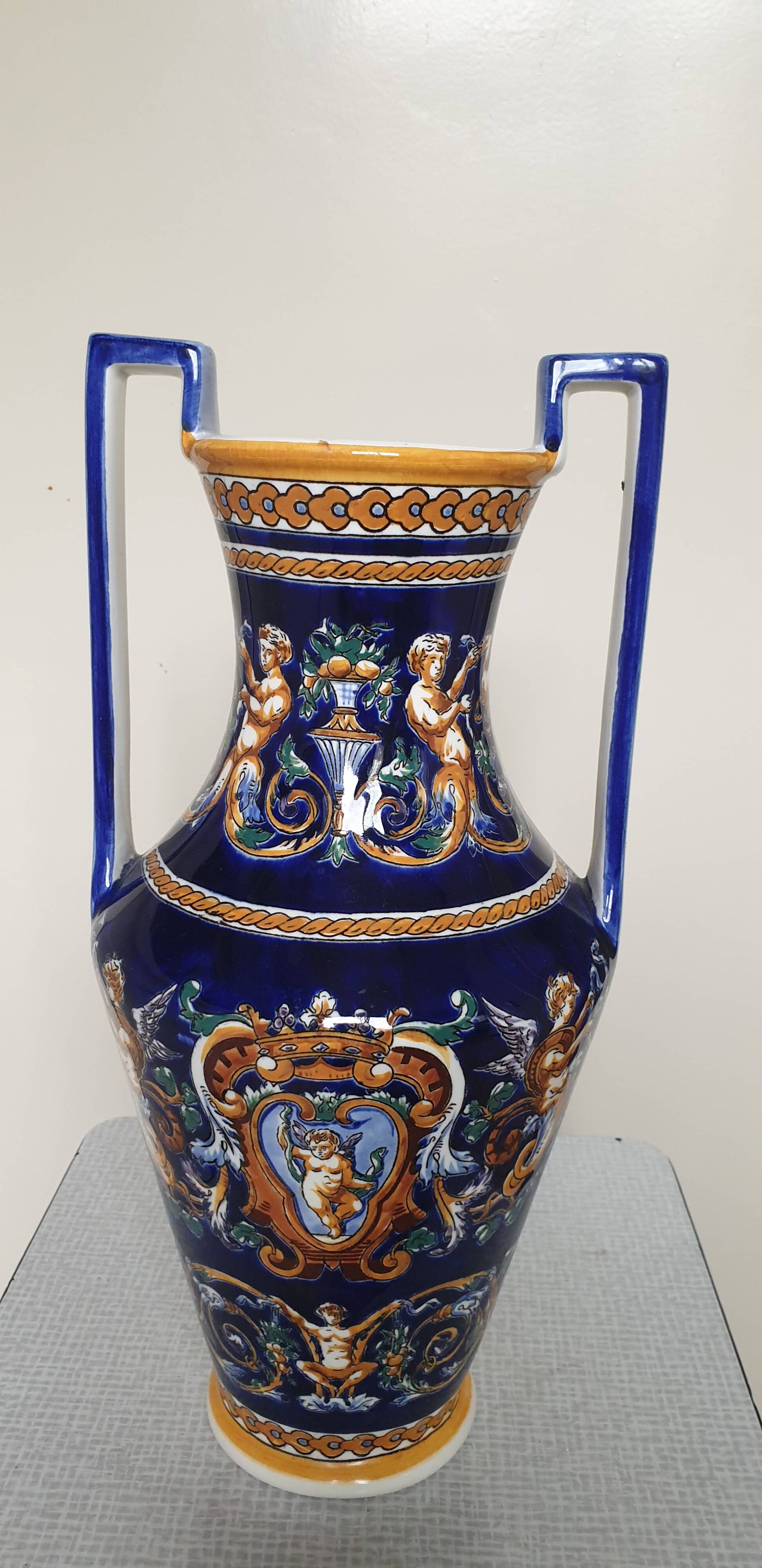 Large amphora vase GIEN