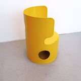 Yellow elephant child's armchair by Jean-Louis Avril, 1960s