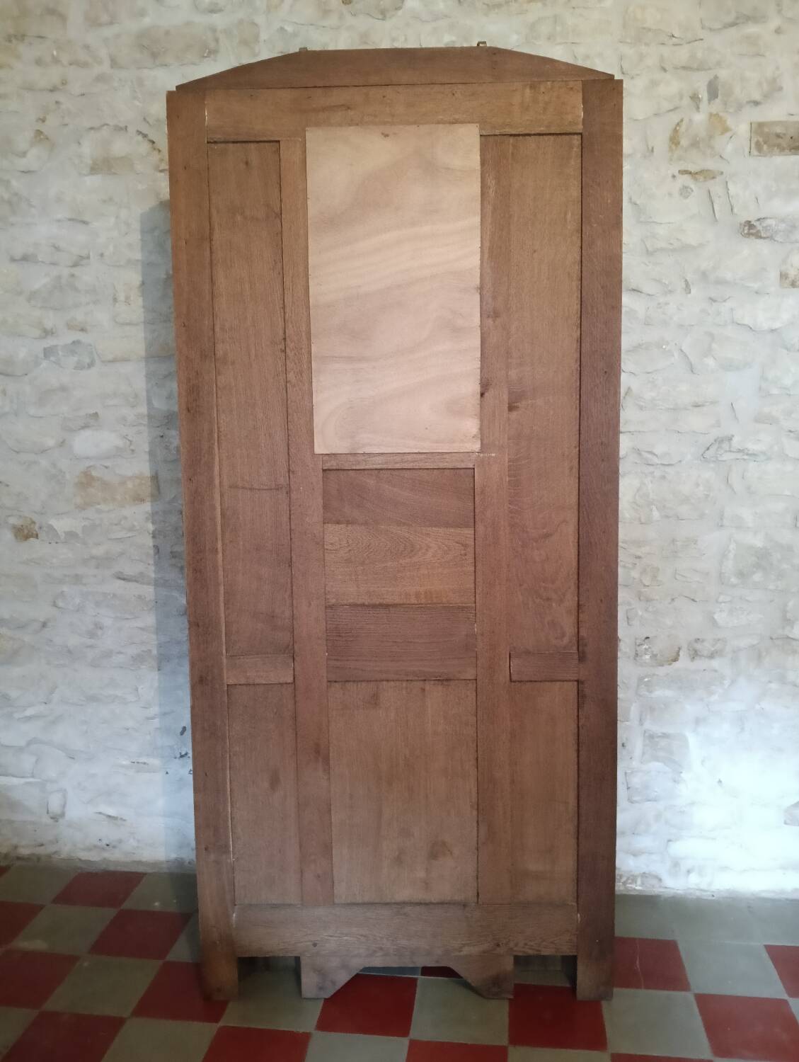Coat rack solid oak wardrobe