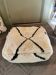 Benin Ouarain pure wool pouf