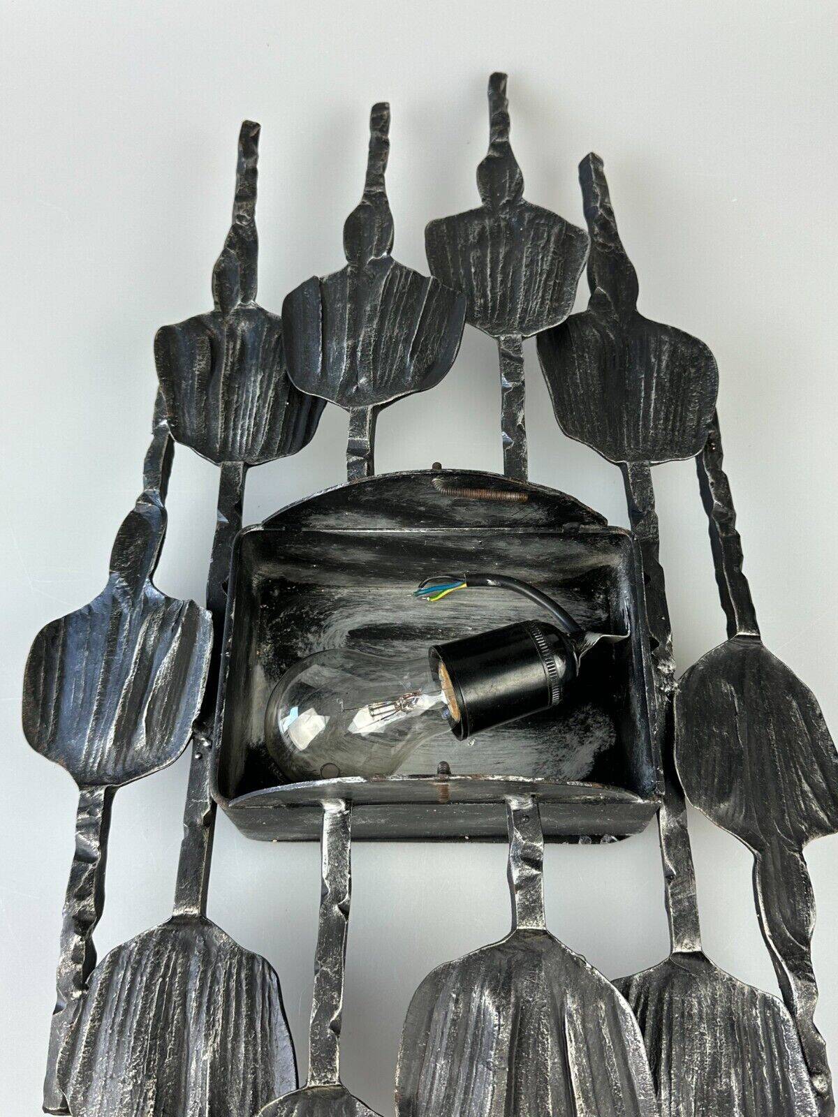 60s 70s Brutalist Wall Lamp Tom Ahlström & Hans Ehrlich Wall Sconce