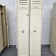 Old double metal workshop locker room