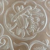 30s sandblasted glass coaster