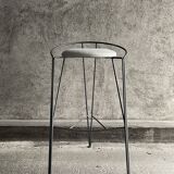“Silver Moon” bar stool by Pascal Mourgue for Fermob
