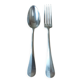 silver-plated cutlery set of 20 pieces