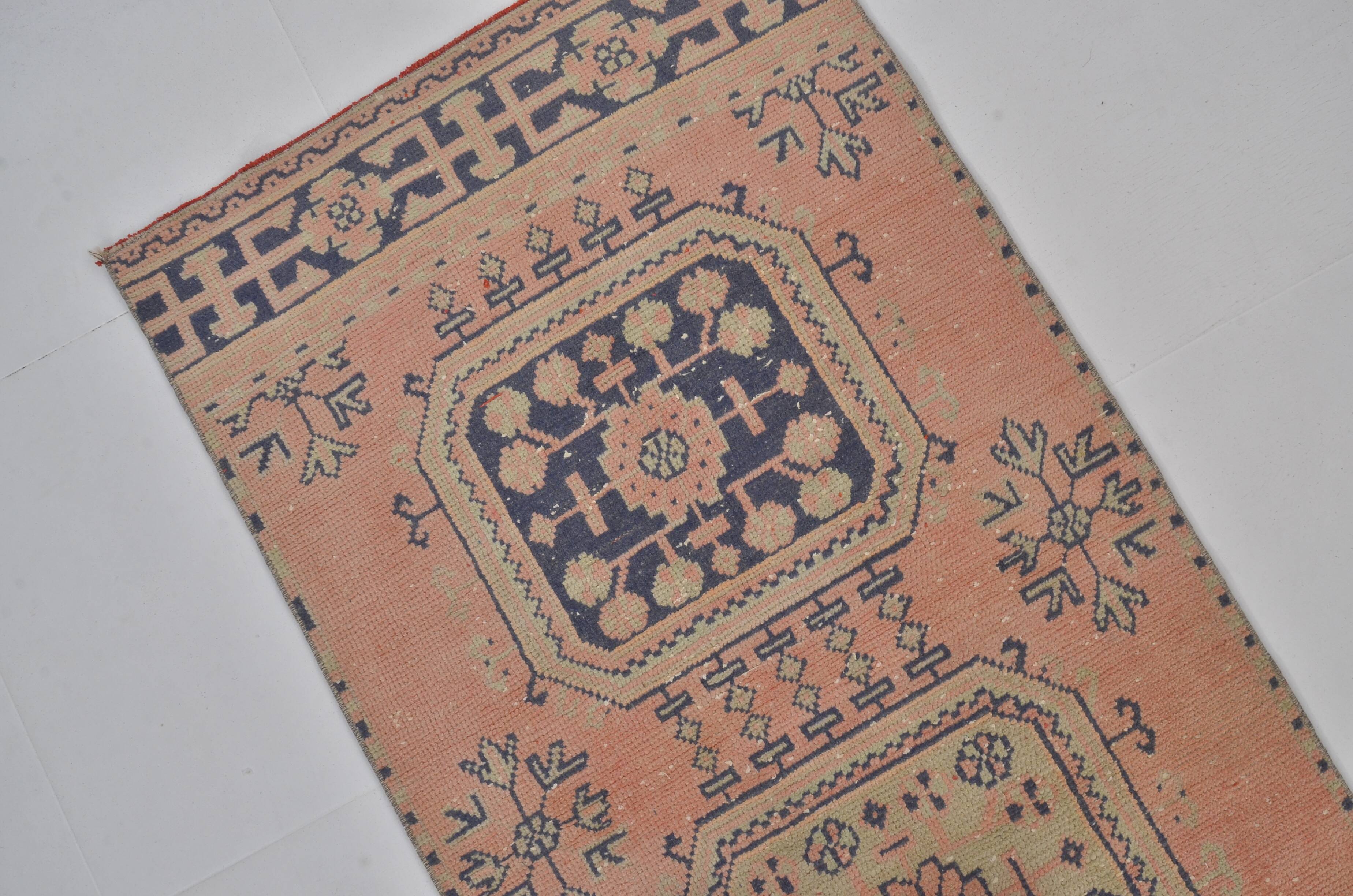 Turkish Vintage Runner Rug 2482