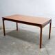 Extendable teak dining table by Gérard Guermonprez for Magnani editions